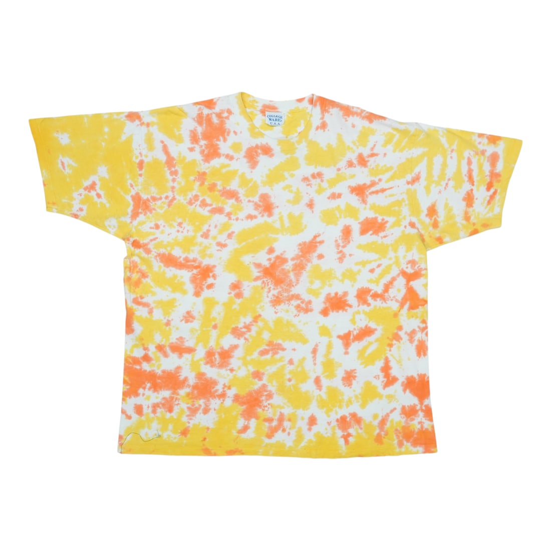 Vintage 1990s 100% Cotton Tie Dye Graphic Shirt: Vintage 1990s 100% Cotton Tie Dye Graphic Shirt Authentic vintage tie dye shirt from the 1990s with front and back graphics. This original vintage piece is not a modern reproduction. It is in good con