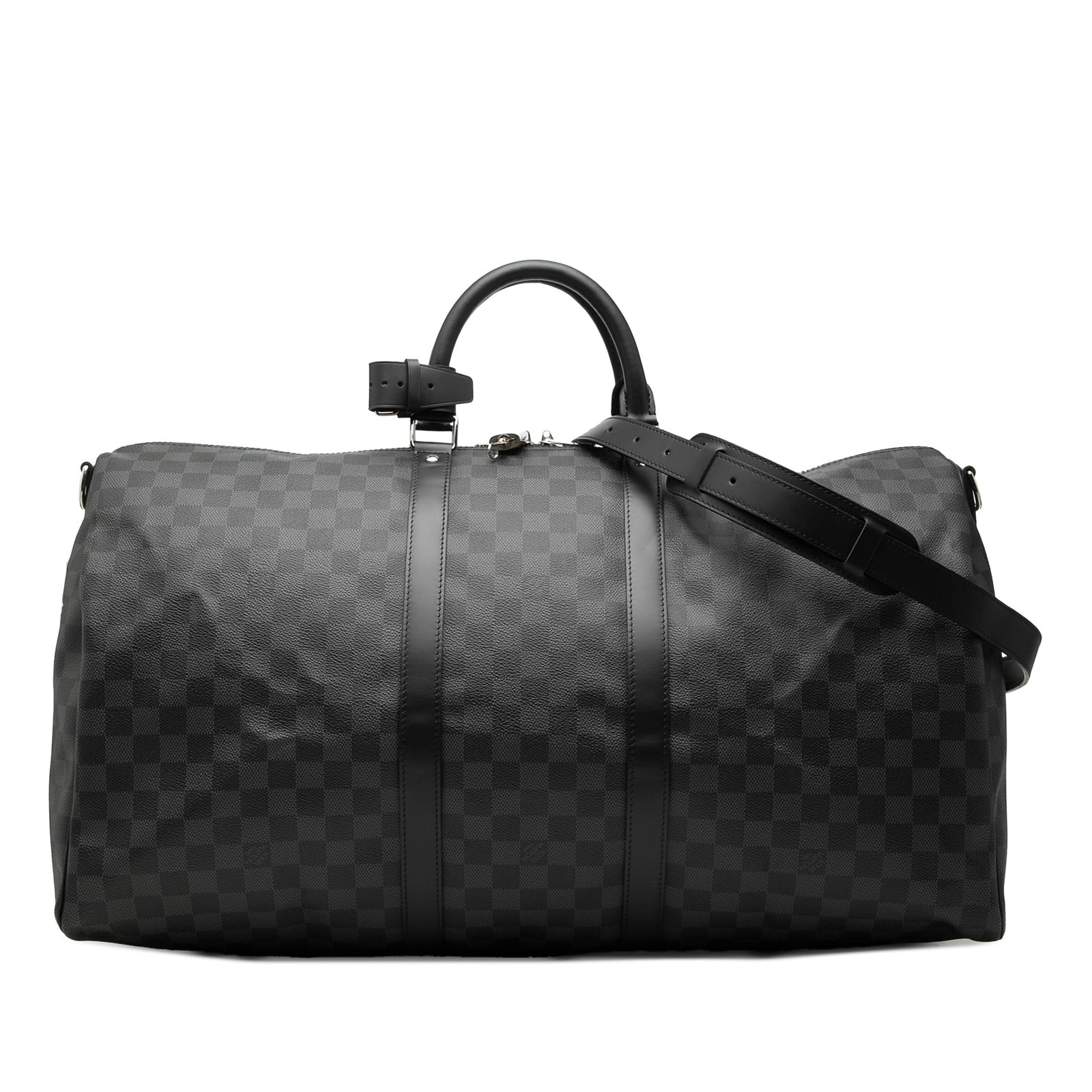 Louis Vuitton Keepall Bandouliere 55 Damier Graphite Travel Bag (1 of 8)