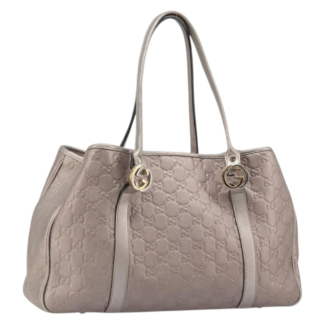Gucci Miss GG Guccissima Tote Bag Pink Leather GG Canvas 232957 (1 of 18)