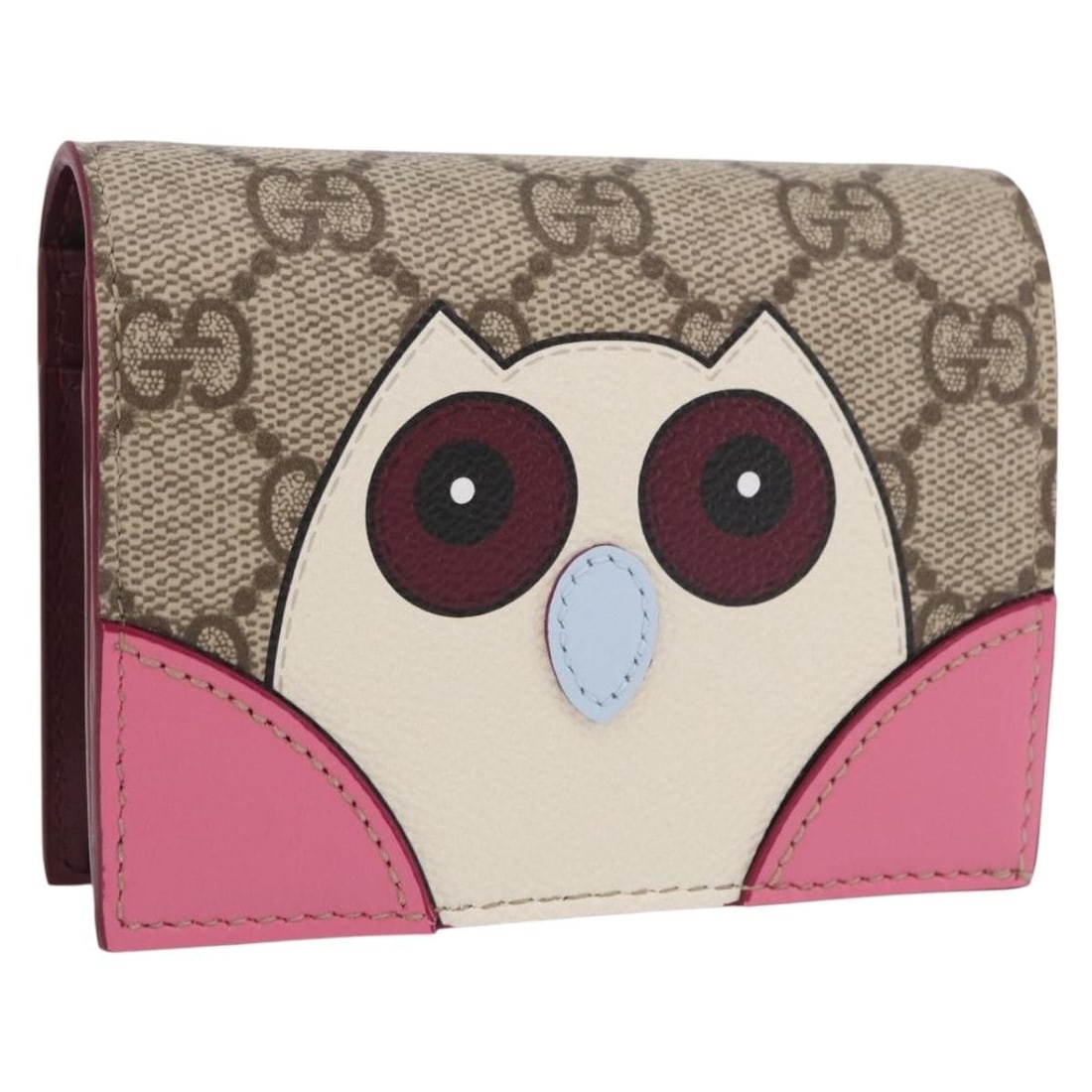 Gucci 818767 GG Supreme PVC Leather Bifold Wallet Beige Gold: Gucci 818767 GG Supreme PVC Leather Bifold Wallet Beige Gold Gucci GG Supreme bifold wallet in beige and gold, made in Italy from PVC leather and GG canvas. It comes with a dust bag and item box. The 