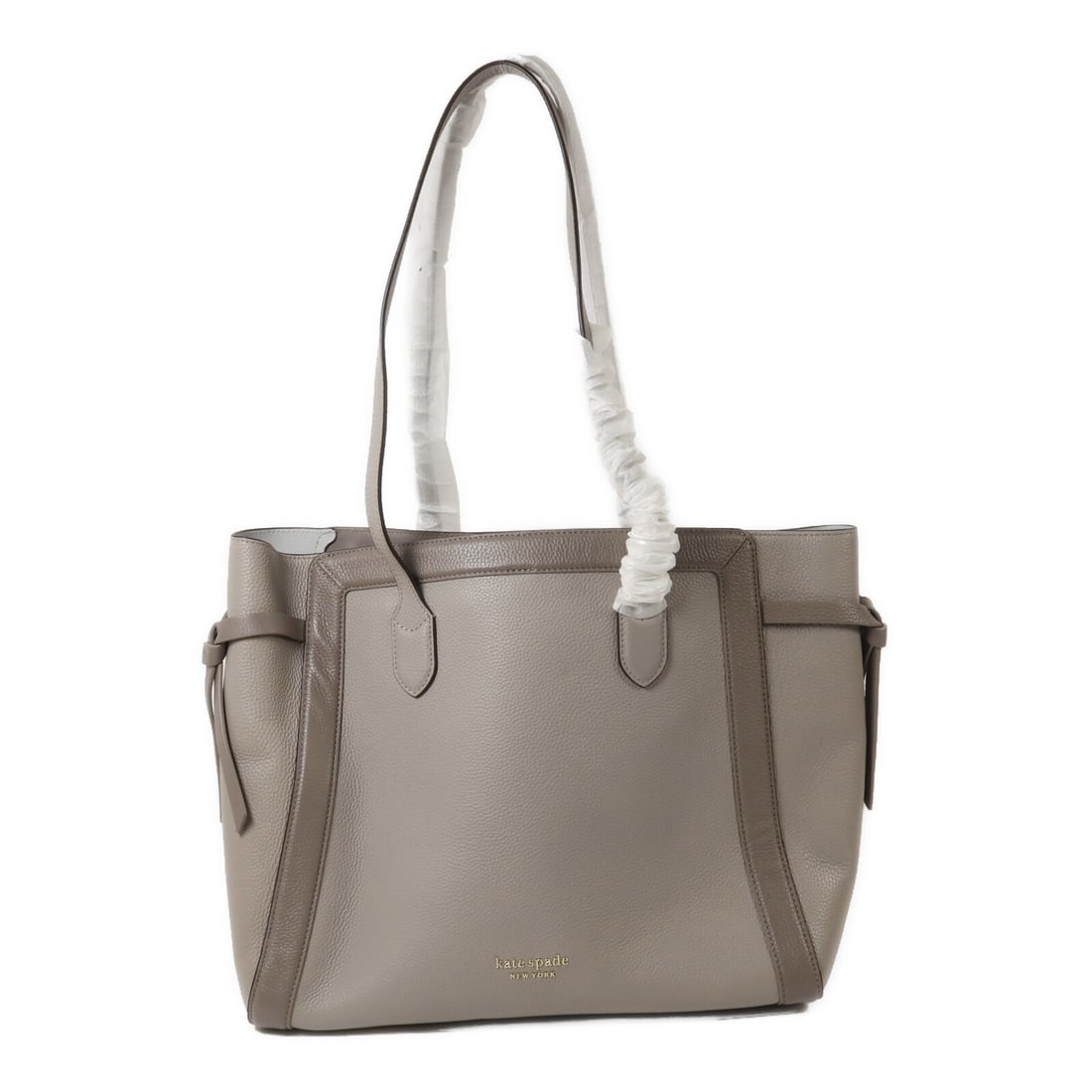 Kate Spade gray calfskin shoulder tote bag (1 of 14)