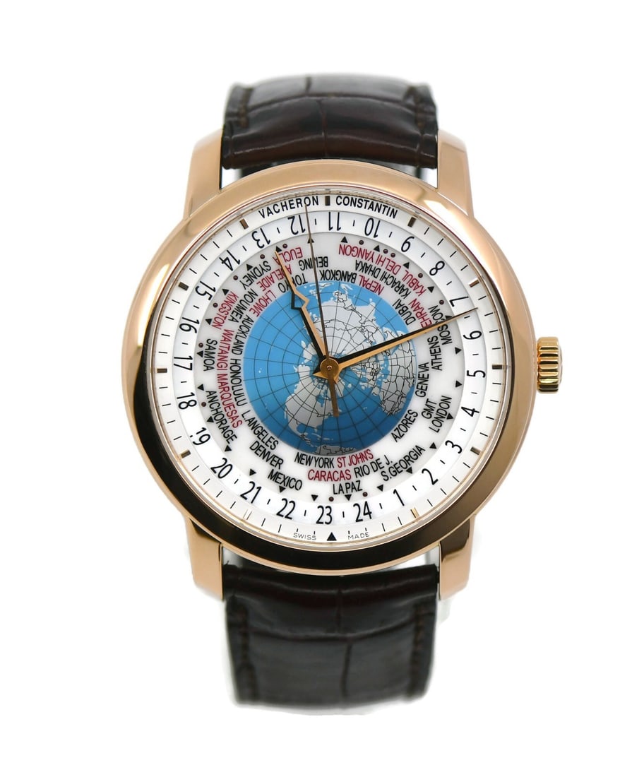 Vacheron Constantin Traditionnelle mens 18K rose gold wristwatch ref 86060: Vacheron Constantin Traditionnelle mens 18K rose gold wristwatch ref 86060 Pre-owned Vacheron Constantin Traditionnelle wristwatch with an automatic mechanical movement and analog display. This men's 