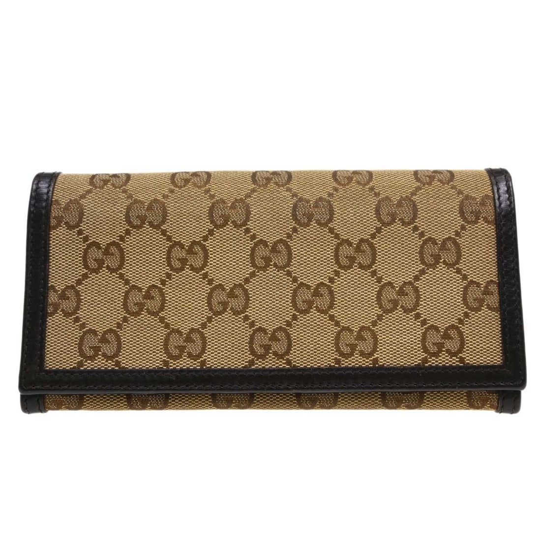 Gucci GG Logo Bifold Wallet Beige Leather Italy: Gucci GG Logo Bifold Wallet Beige Leather Italy Gucci GG bifold wallet in beige with logo accents. This women's wallet is made in Italy and features a canvas and leather construction. The interior inc
