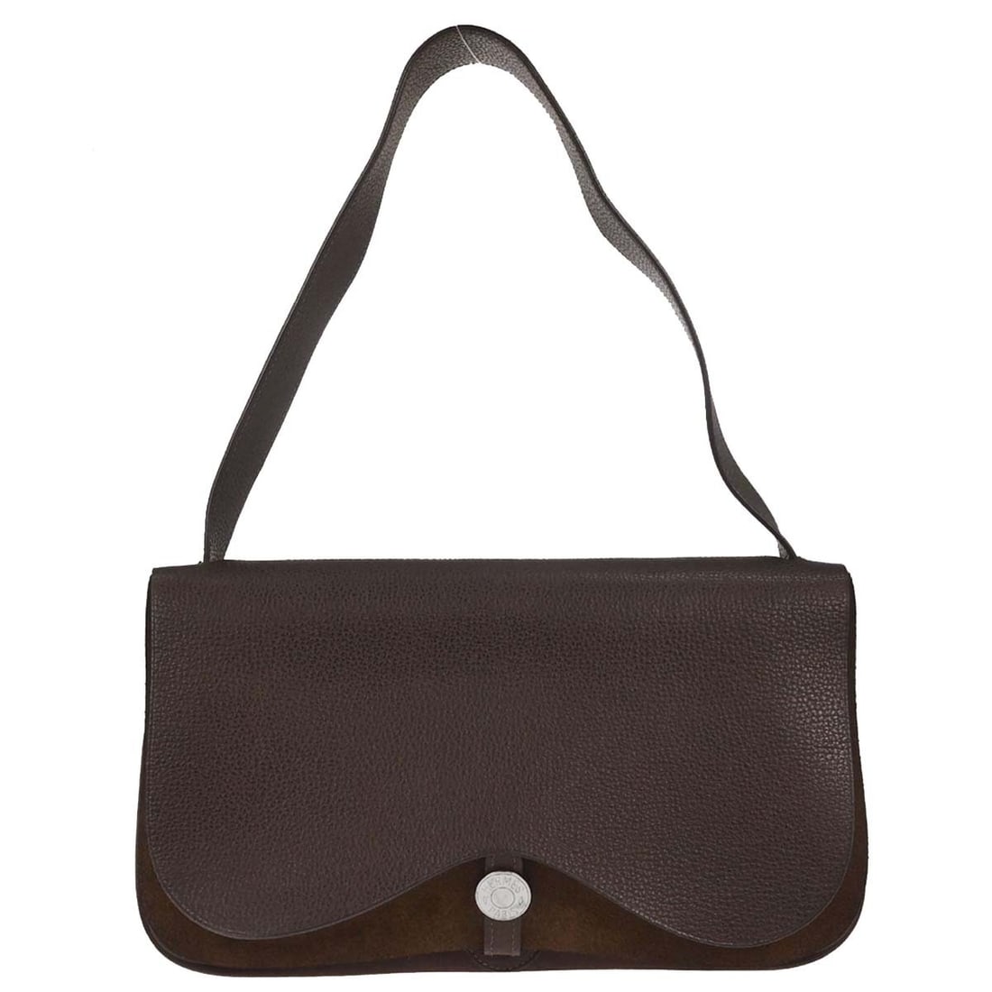 Hermes Sac Colorado MM Shoulder Bag Cafe Toile Officier Vache Liegee: Hermes Sac Colorado MM Shoulder Bag Cafe Toile Officier Vache Liegee Vintage Hermes Sac Colorado MM shoulder bag in Cafe Toile Officier and Vache Liegee. This medium shoulder bag features a brown exte