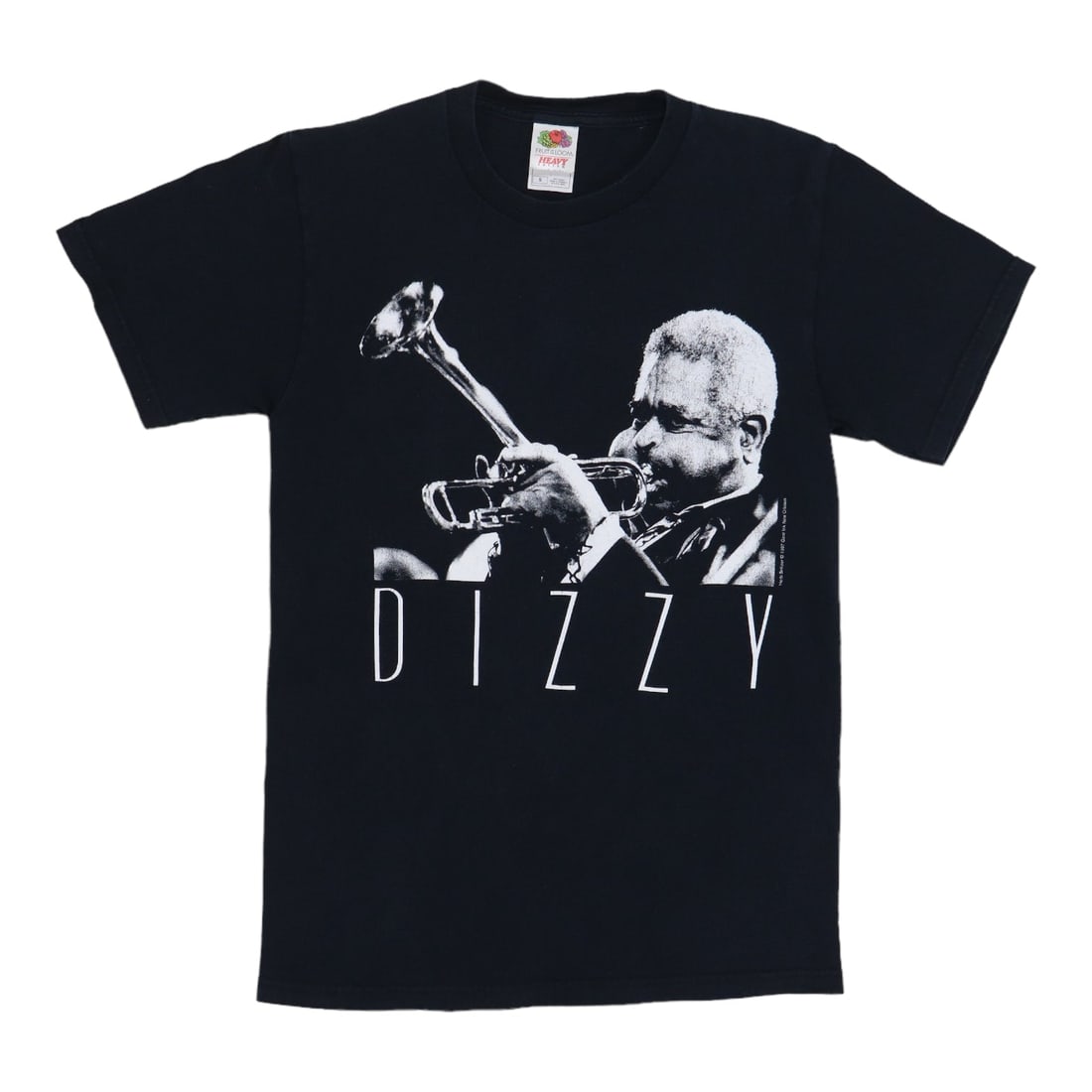 Vintage 1997 Dizzy Gillespie Black Cotton T Shirt Small (1 of 5)