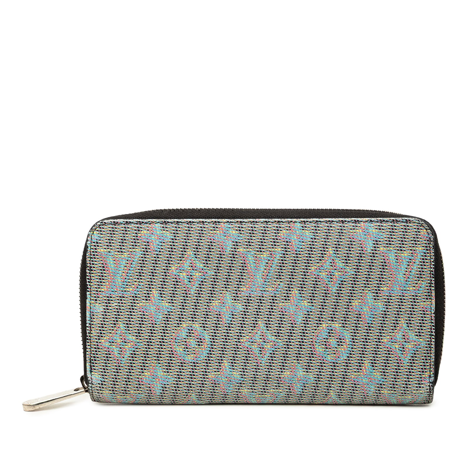 Louis Vuitton Monogram LV Pop zip around long wallet: Louis Vuitton Monogram LV Pop zip around long wallet Louis Vuitton Monogram LV Pop Zippy Wallet in multicolor fabric with a zip-around closure. The interior includes zip and slip pockets. Condition AB
