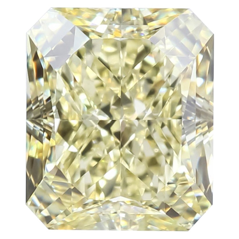 GIA Certified 2.20ct Fancy Yellow VS1 Radiant Cut Diamond (1 of 4)