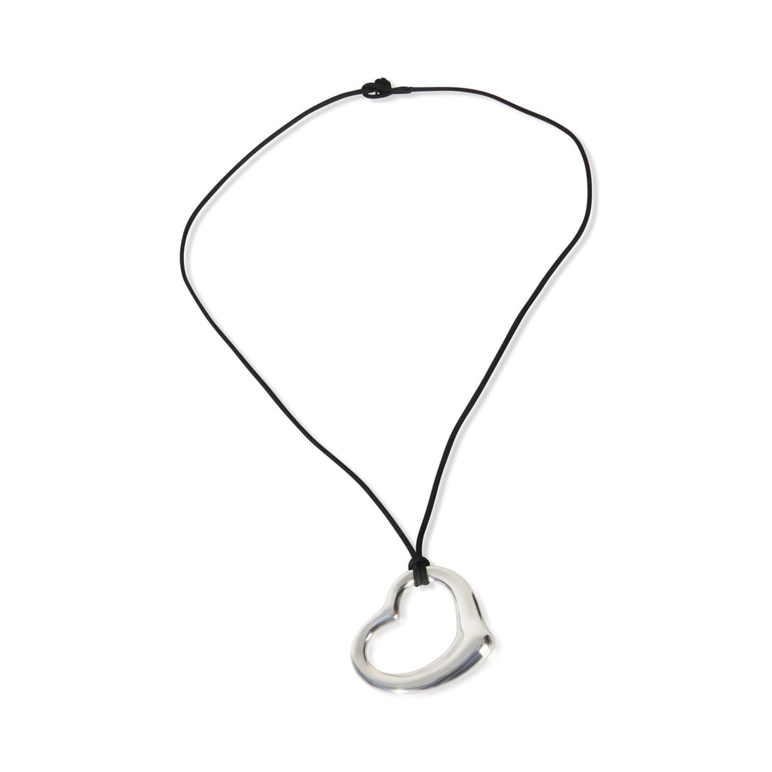 Tiffany & Co Elsa Peretti Open Heart Sterling Silver Pendant: Tiffany & Co Elsa Peretti Open Heart Sterling Silver Pendant This Tiffany & Co. Elsa Peretti Open Heart pendant is crafted from 925 sterling silver and comes from the renowned Elsa Peretti collection.