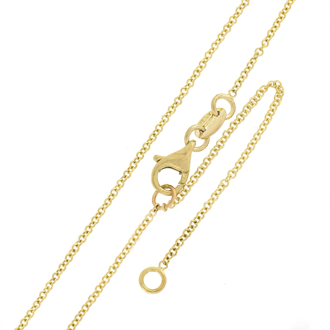 14k Yellow Gold Emerald Pendant Necklace 0.66 ctw Oval Solitaire: 14k Yellow Gold Emerald Pendant Necklace 0.66 ctw Oval Solitaire Un-used 14k yellow gold pendant necklace featuring a natural oval-cut emerald set sideways in a prong setting. This petite solitaire de