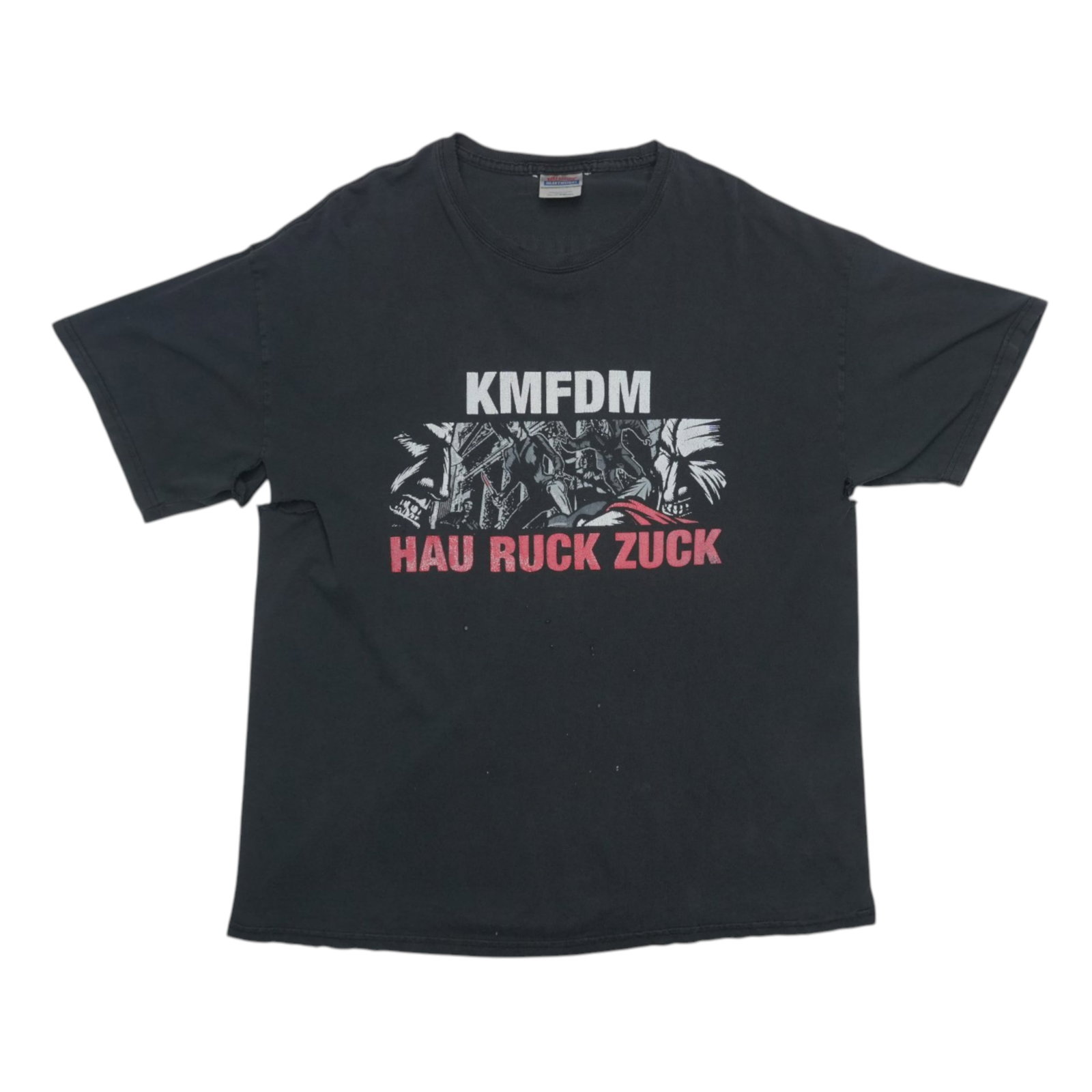KMFDM Hau Ruck Zuck USSA Tour Band Shirt 2006 (1 of 8)