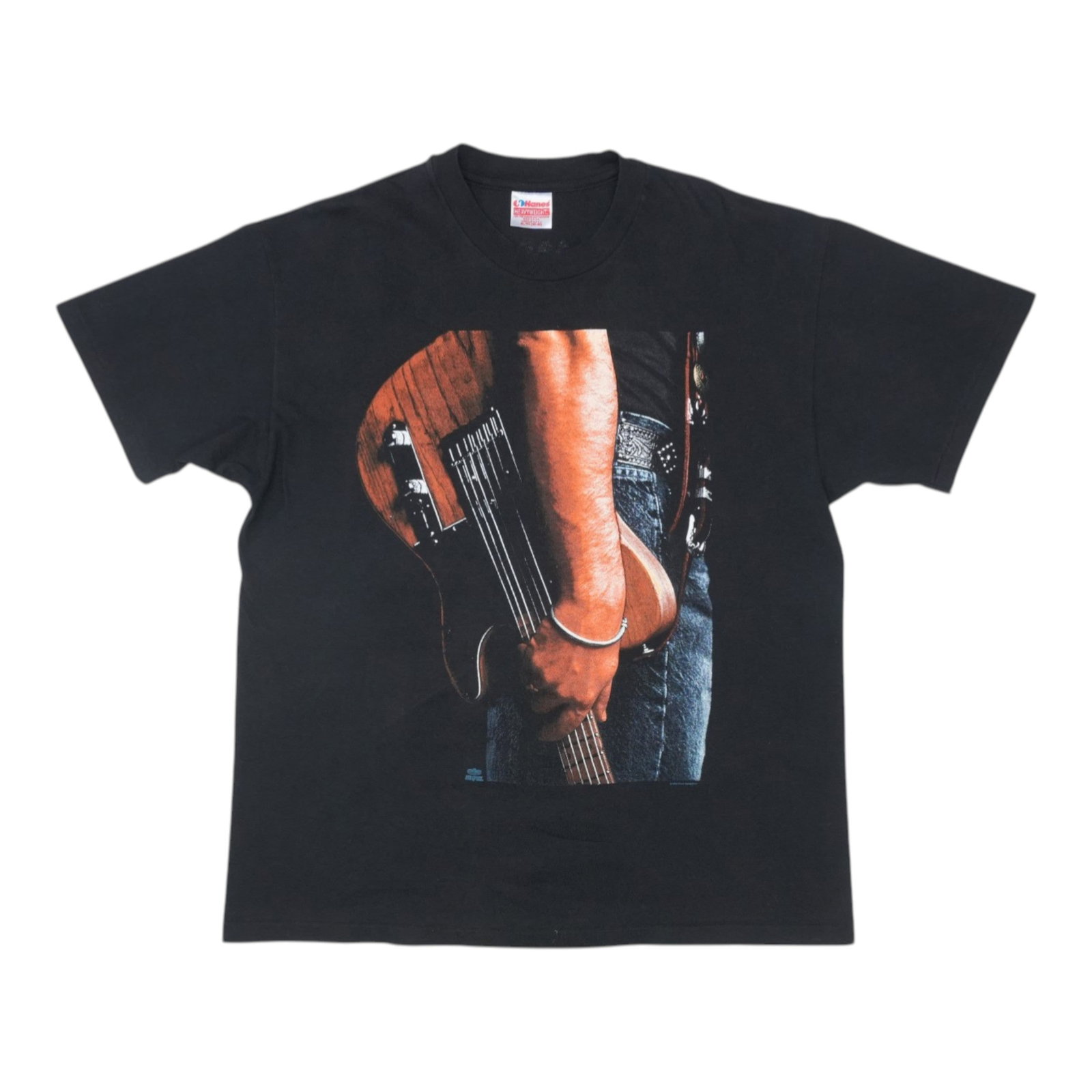 Vintage 1992 Bruce Springsteen Tour T Shirt Black XL (1 of 6)