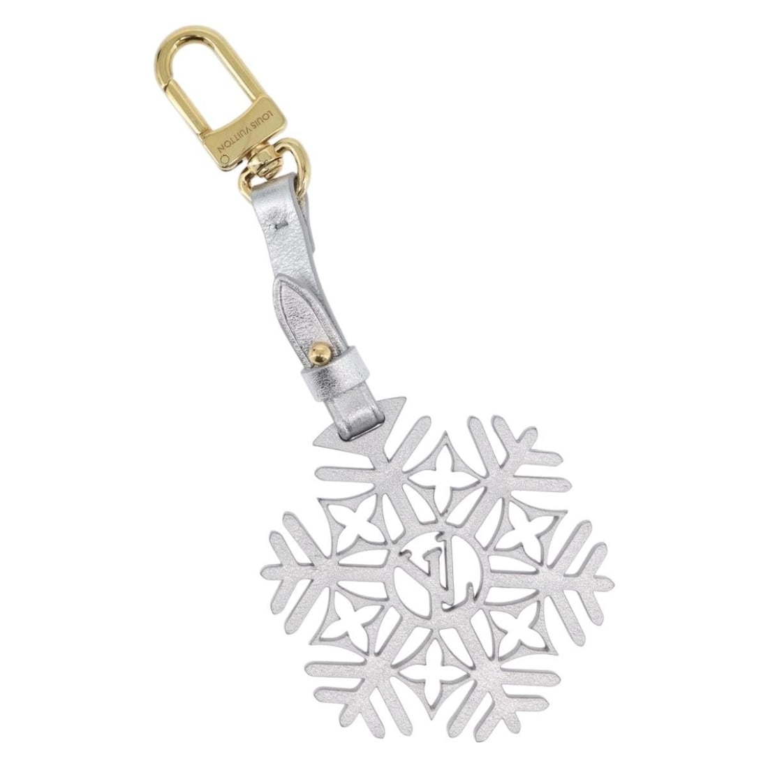 Louis Vuitton M79293 Silver Leather Charm with Dust Bag and Box (1 of 11)