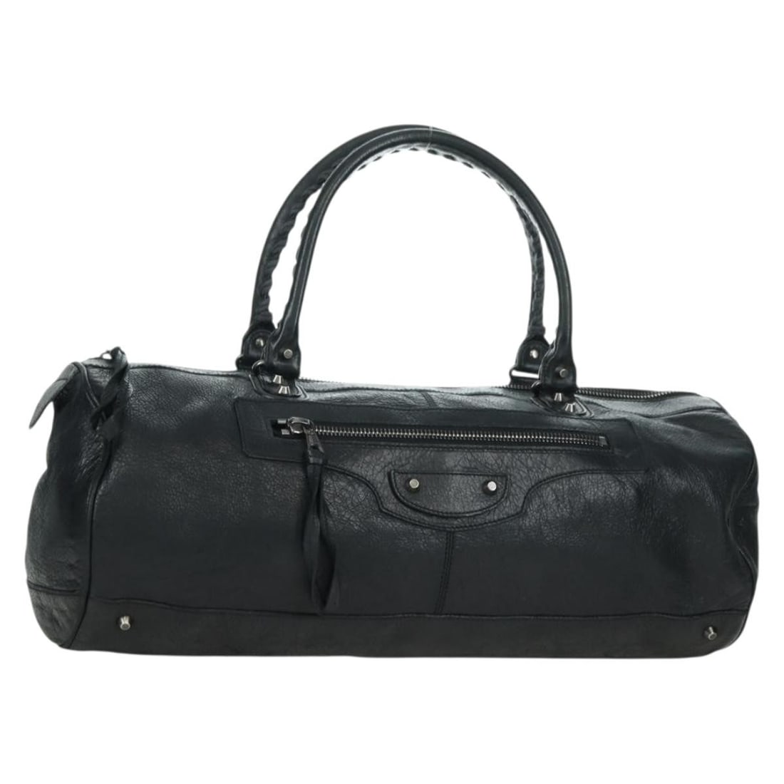 BALENCIAGA 248408 Classic Polo Leather Handbag Black: BALENCIAGA 248408 Classic Polo Leather Handbag Black Balenciaga Classic Polo hand bag in black leather, made in Italy. This women's handbag is identified by product line 248408 and features a handle d