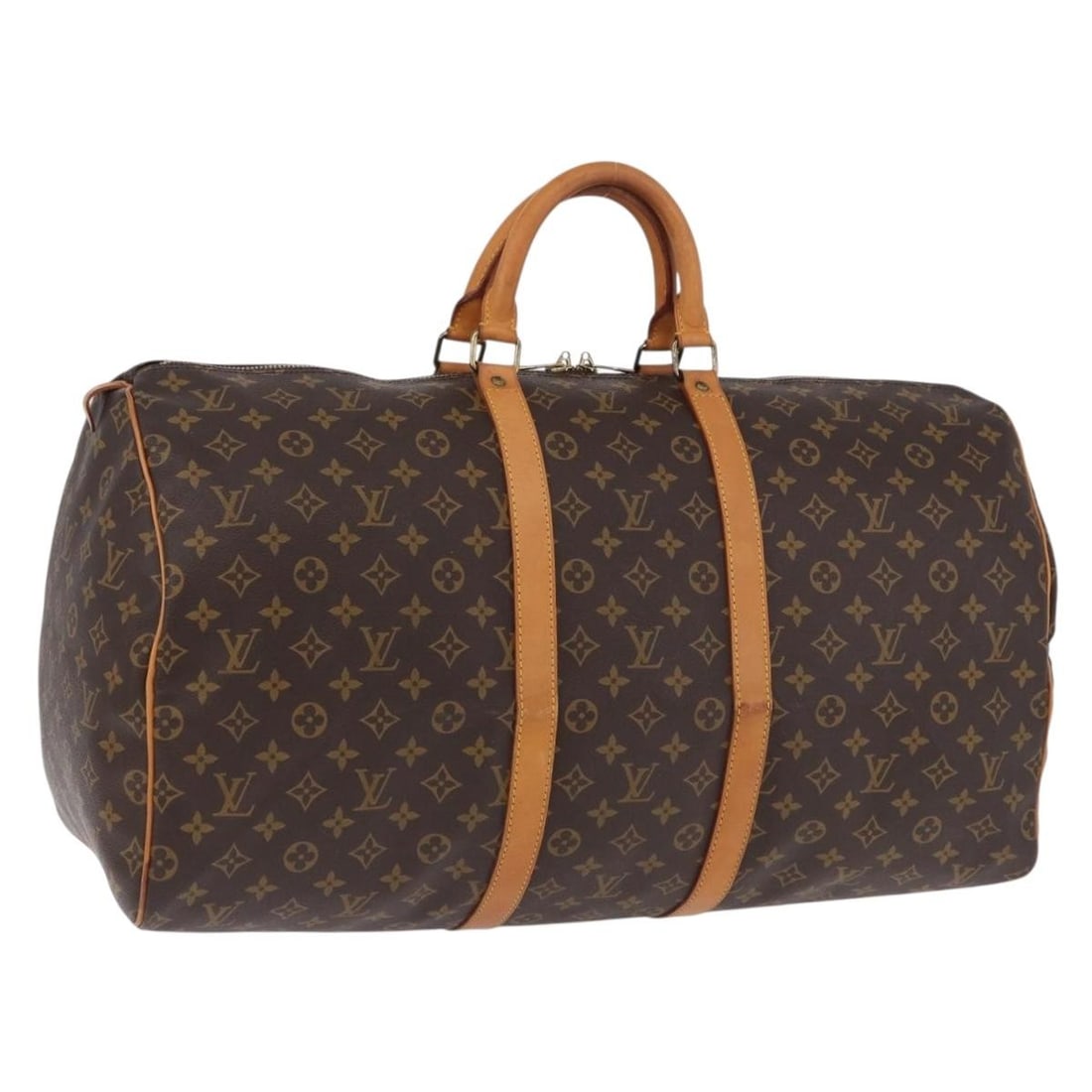 Louis Vuitton M41424 Keepall 55 Monogram Canvas Boston Bag (1 of 18)