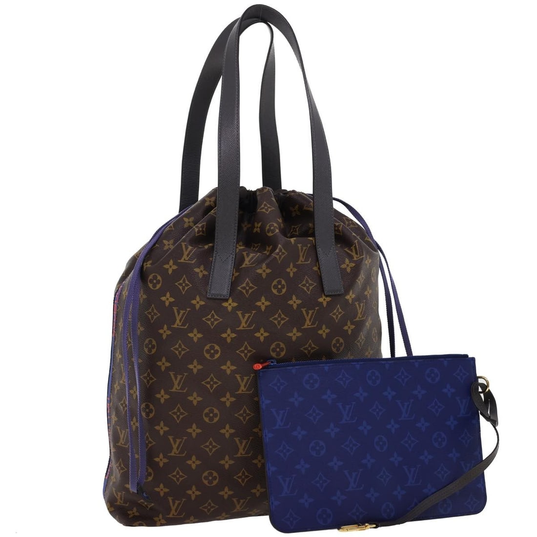 Louis Vuitton M43852 Pacific Cabas Light Monogram Canvas Tote: Louis Vuitton M43852 Pacific Cabas Light Monogram Canvas Tote Louis Vuitton Monogram Pacific Cabas Light Tote Bag, made in Spain, in Monogram Canvas with the Monogram exterior color. This women's tote