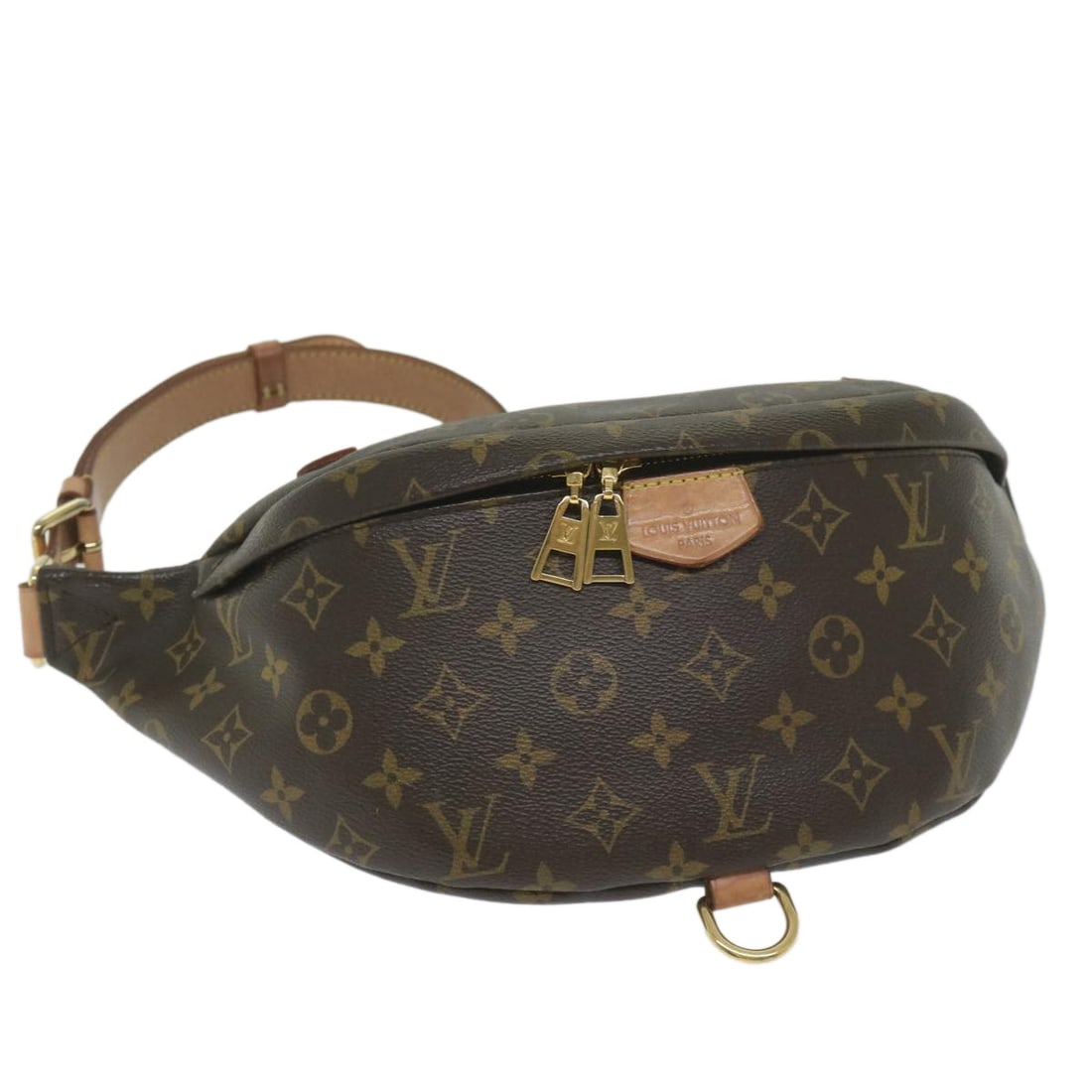 Louis Vuitton M43644 Monogram Canvas Shoulder Bag with Dust Bag: Louis Vuitton M43644 Monogram Canvas Shoulder Bag with Dust Bag Louis Vuitton Monogram Bum Bag shoulder bag in Monogram canvas, made in France. This women's bag includes a dust bag and shows reasonabl