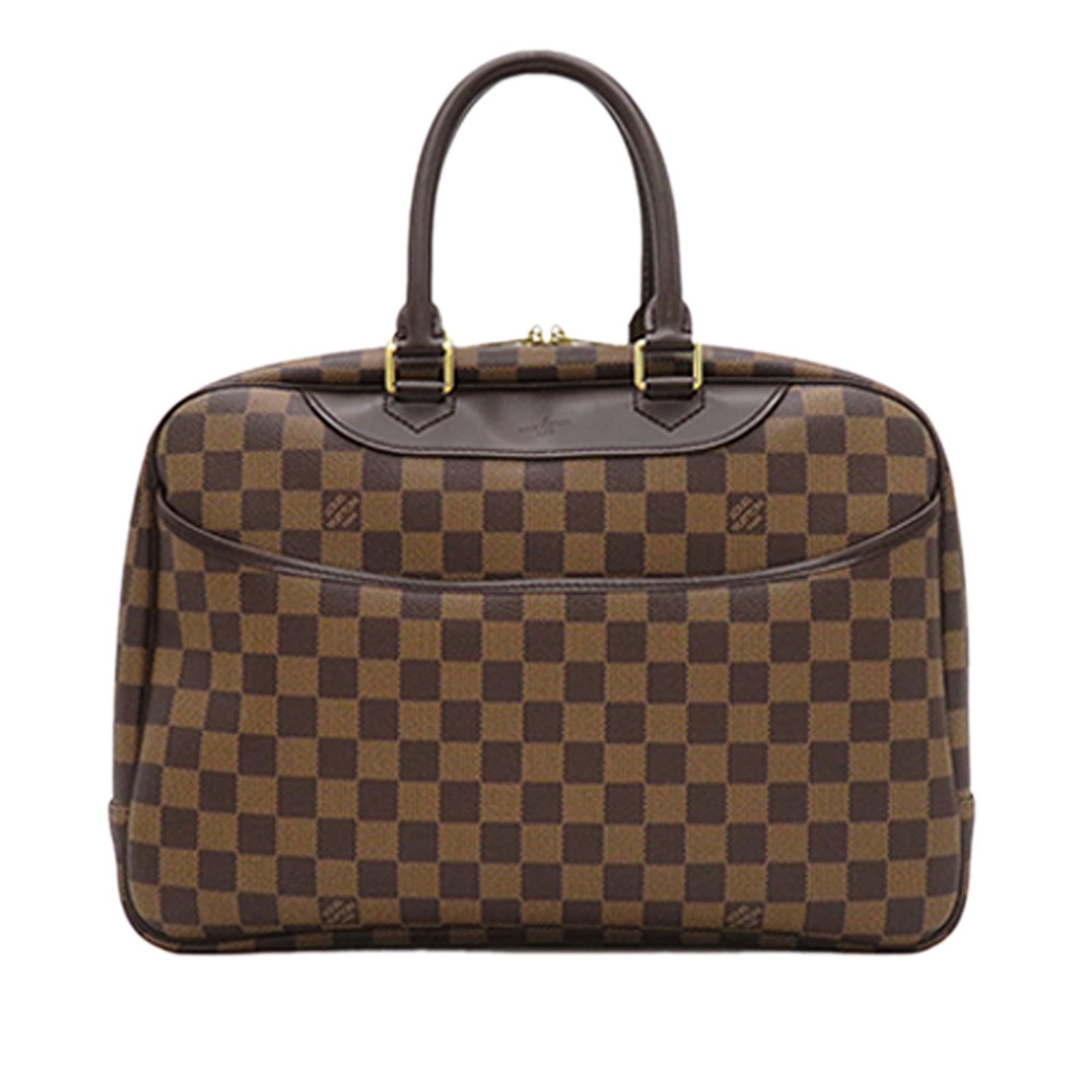Louis Vuitton Deauville Damier Ebene Brown Handbag (1 of 11)