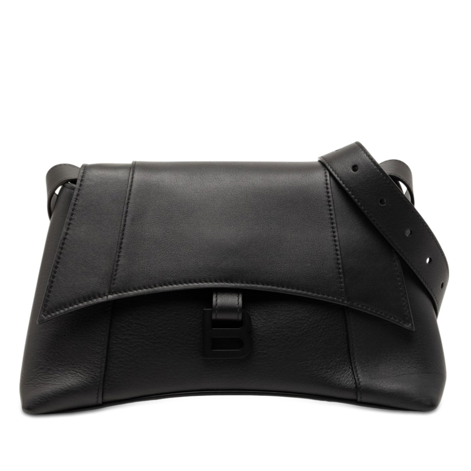 Balenciaga black leather Downtown crossbody bag (1 of 8)