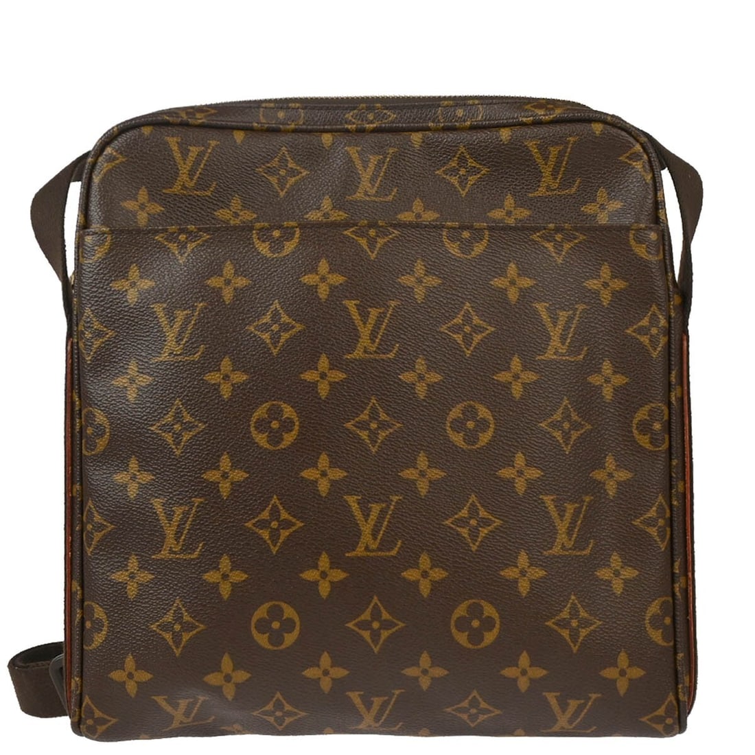 Louis Vuitton Trotteur Beaubourg Monogram Canvas Crossbody Bag M97037: Louis Vuitton Trotteur Beaubourg Monogram Canvas Crossbody Bag M97037 Louis Vuitton Monogram Trotteur Beaubourg shoulder bag in brown Monogram canvas and leather, made in France. It features a zip clo