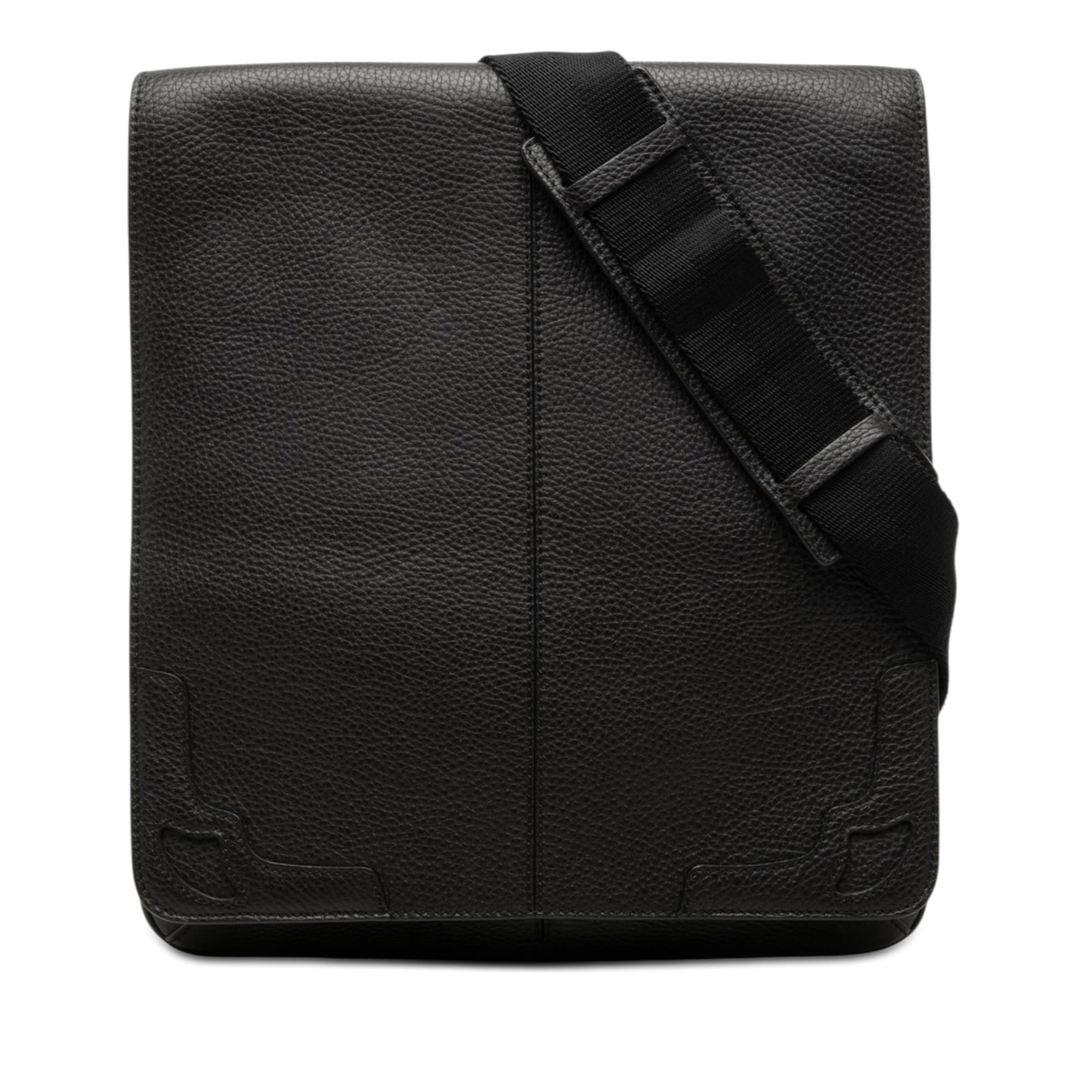 Cartier Marcello black leather crossbody messenger bag (1 of 7)