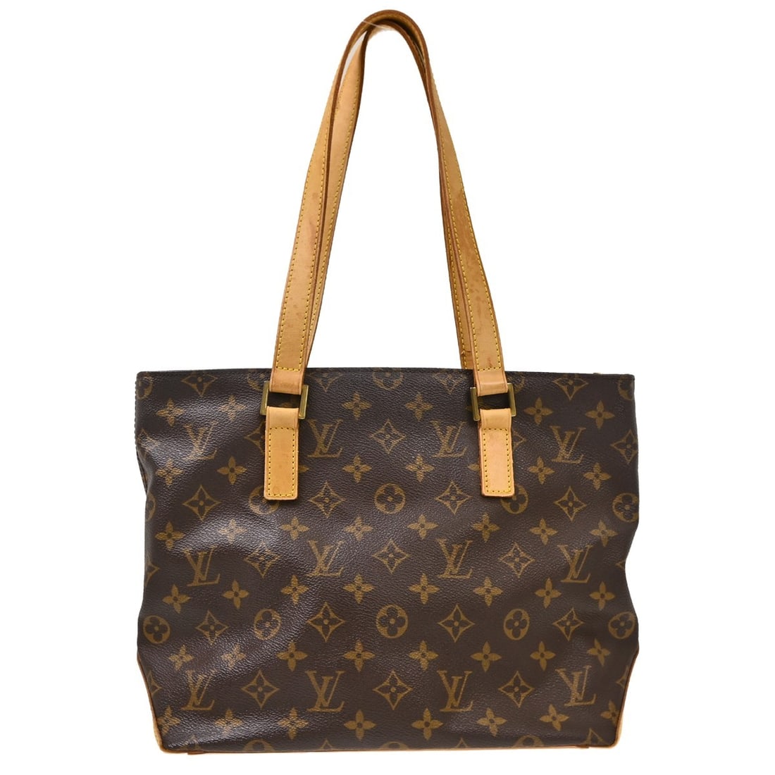 Louis Vuitton Cabas Piano Brown Canvas Handbag (1 of 13)