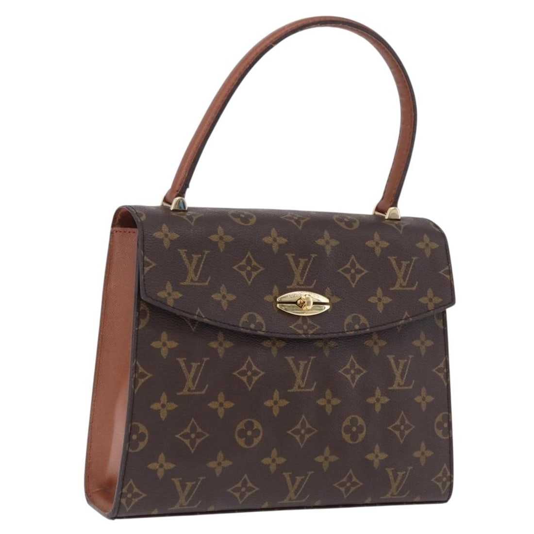 Louis Vuitton M51379 Malesherbes Monogram Canvas Handbag: Louis Vuitton M51379 Malesherbes Monogram Canvas Handbag Louis Vuitton Malesherbes handbag in Monogram canvas, made in France. This women's handbag is offered without the original box or dust bag; onl