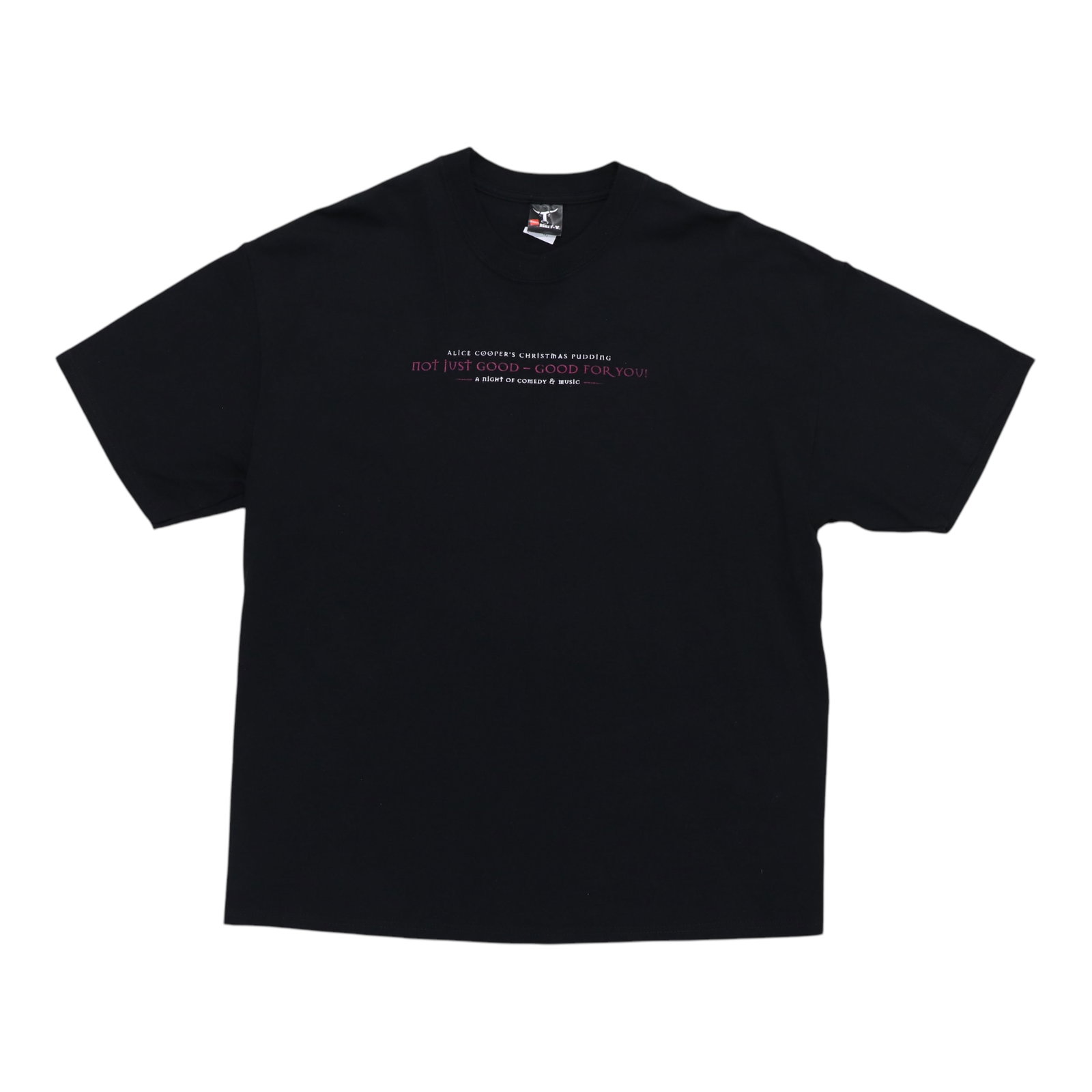 Black 2005 Alice Cooper Christmas Pudding vintage concert shirt XL (1 of 5)