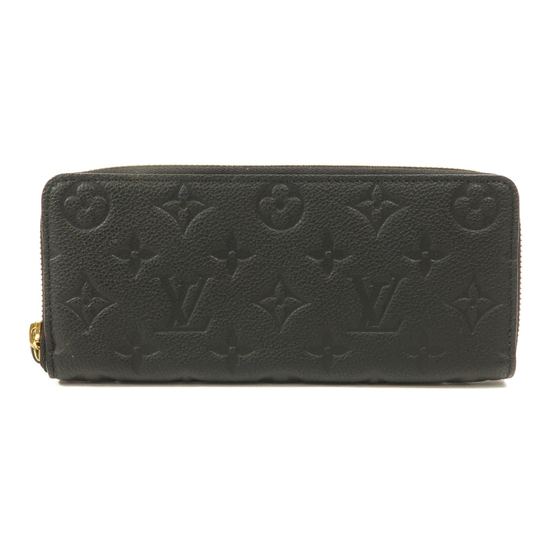 Louis Vuitton Clemence M60171 long wallet black Monogram Empreinte (1 of 15)