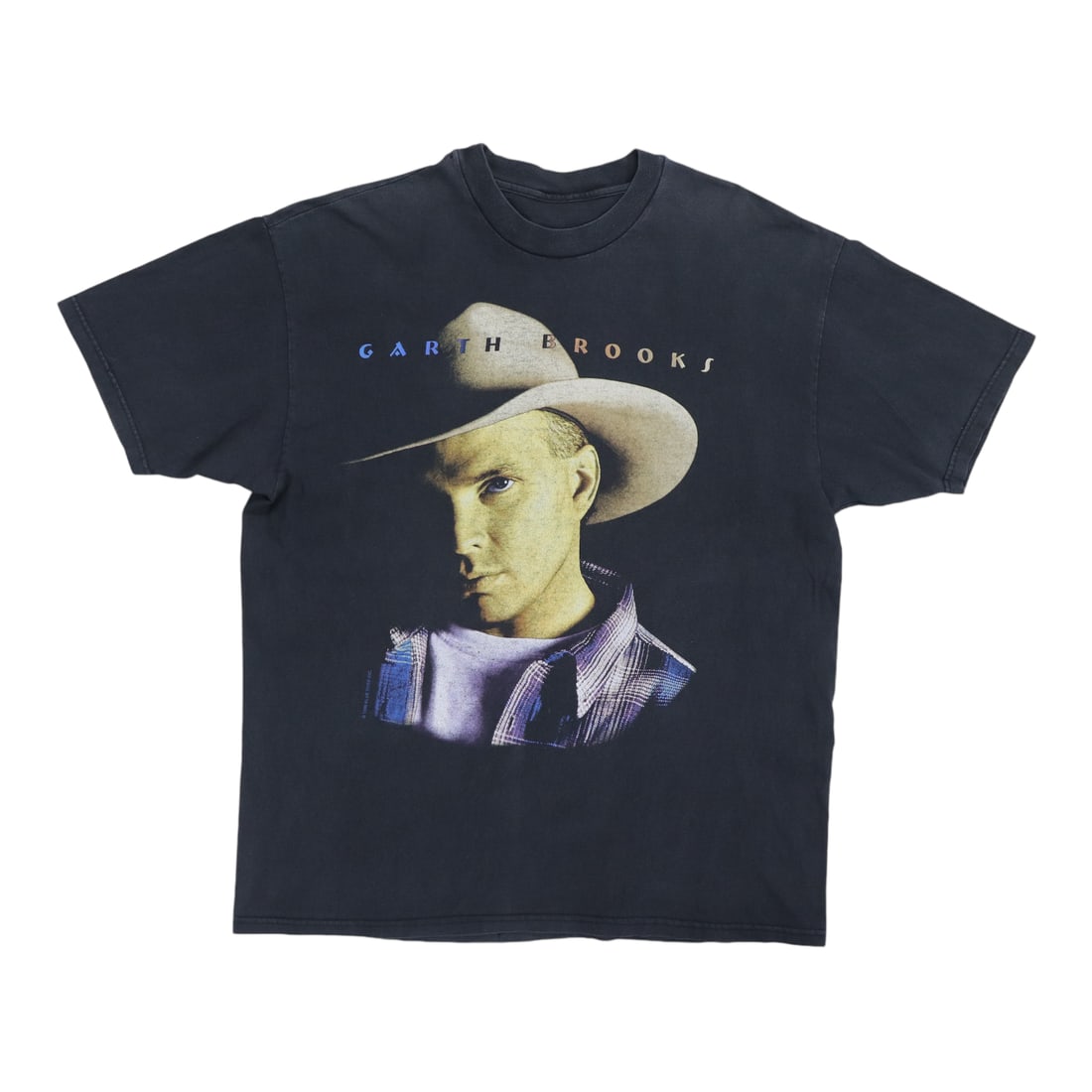 Black 1998 Garth Brooks vintage tour shirt cotton (1 of 4)