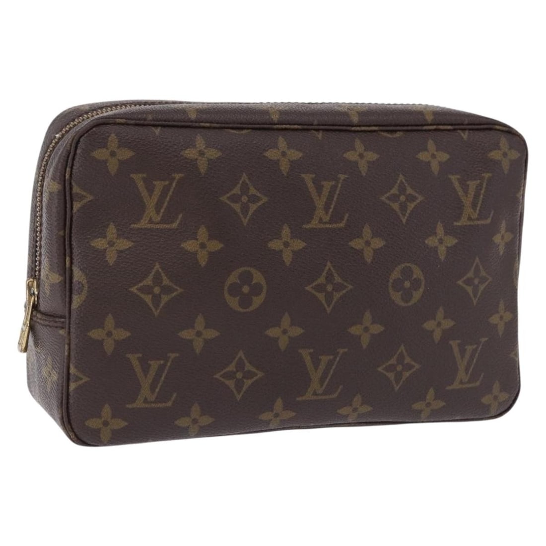Louis Vuitton M47524 Trousse Toilette 23 Monogram Canvas Clutch: Louis Vuitton M47524 Trousse Toilette 23 Monogram Canvas Clutch Louis Vuitton Monogram Trousse Toilette 23 clutch bag in monogram canvas, made in France. This women's clutch includes a dust bag and sh