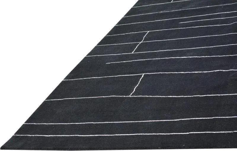 10'1 x 14' Wool Area Rug with Moroccan Abstract Pattern - 5