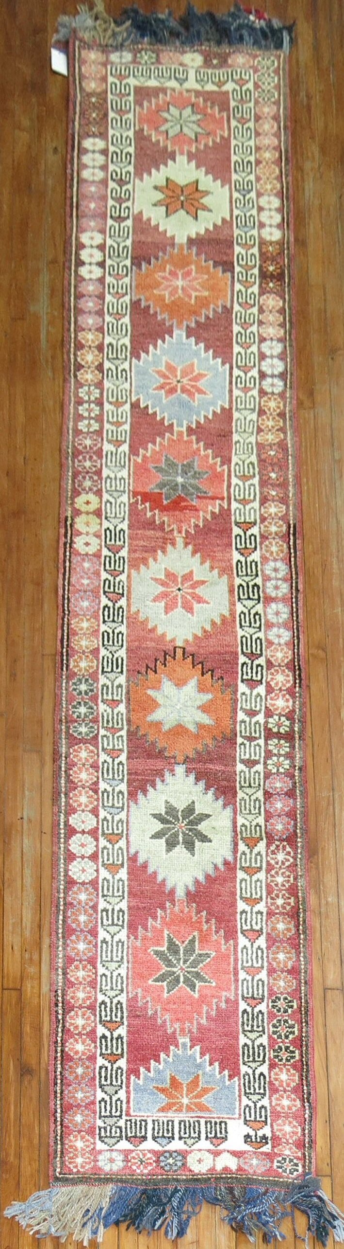 2' 7" x 13' 9" Anatolian Tribal Runner Rug Turkish (1 of 7)