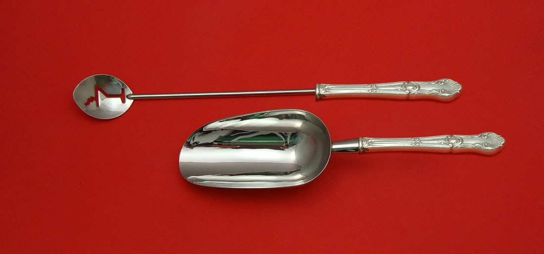 Gorham Regent Sterling Silver 2pc Custom Bar Set Monogrammed (1 of 1)