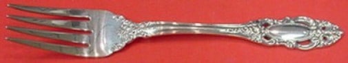Towle Grand Duchess Sterling Silver Salad Fork 7 inch Vintage Flatware: Towle Grand Duchess Sterling Silver Salad Fork 7 inch Vintage Flatware This exquisite salad fork is part of the Grand Duchess pattern by Towle, crafted from high-quality sterling silver. Measuring 7 i
