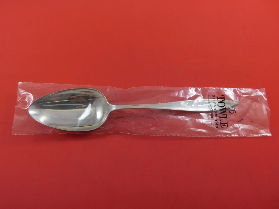 Gorham Esprit Sterling Silver Serving Spoon 8 3/4" New in Sleeve (1 of 2)