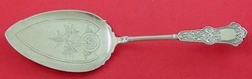 Whiting Alhambra Sterling Silver Pie Server 10 Inch Bright-Cut: Whiting Alhambra Sterling Silver Pie Server 10 Inch Bright-Cut This exquisite pie server from the Alhambra pattern by Whiting is crafted from sterling silver and measures 10 inches in length. Dating b