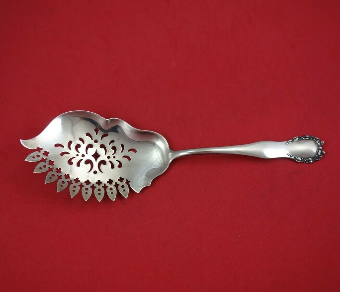 Roger Williams Sterling Silver 9.5 Inch Pierced Macaroni Server (1 of 2)