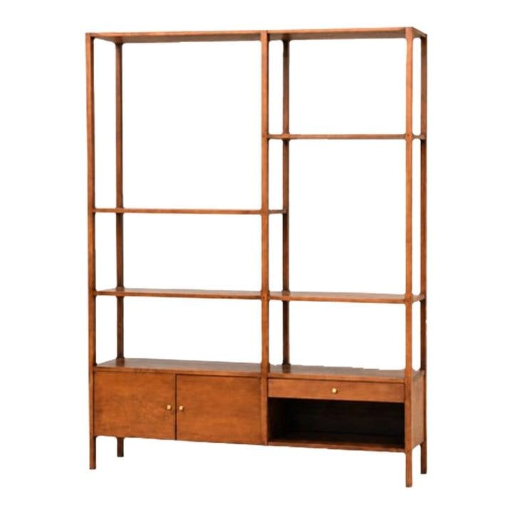 Maple wall unit credenza by Paul McCobb Planner Group 54.125" (1 of 9)