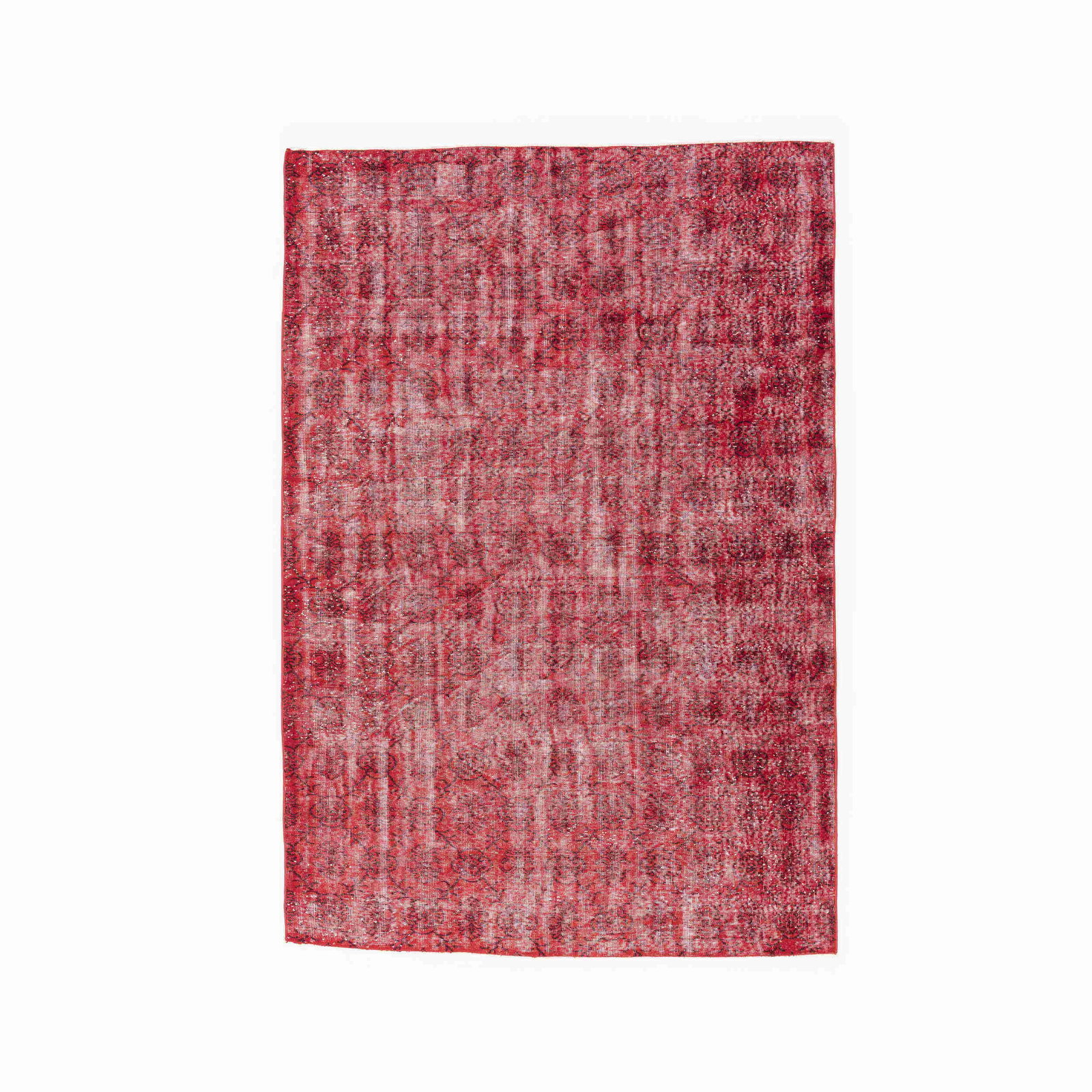 Authentic Handmade Vintage Carpet 76x110.2 Wool on Cotton: Authentic Handmade Vintage Carpet 76x110.2 Wool on Cotton This authentic handmade vintage carpet showcases exquisite craftsmanship, made from a durable blend of wool on cotton. The intricate weaving t