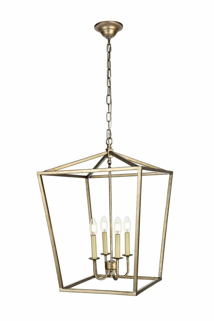 Maddox 4 Light Pendant in Vintage Silver: Maddox 4 Light Pendant in Vintage Silver Vintage silver farmhouse pendant chandelier with 4 lights and a metal frame. It features an adjustable height, downwards light direction, clear cord color, and