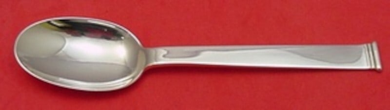 Christofle Commodore Sterling Silver Dessert Spoon 6.5" Elegant Heirloom (1 of 2)