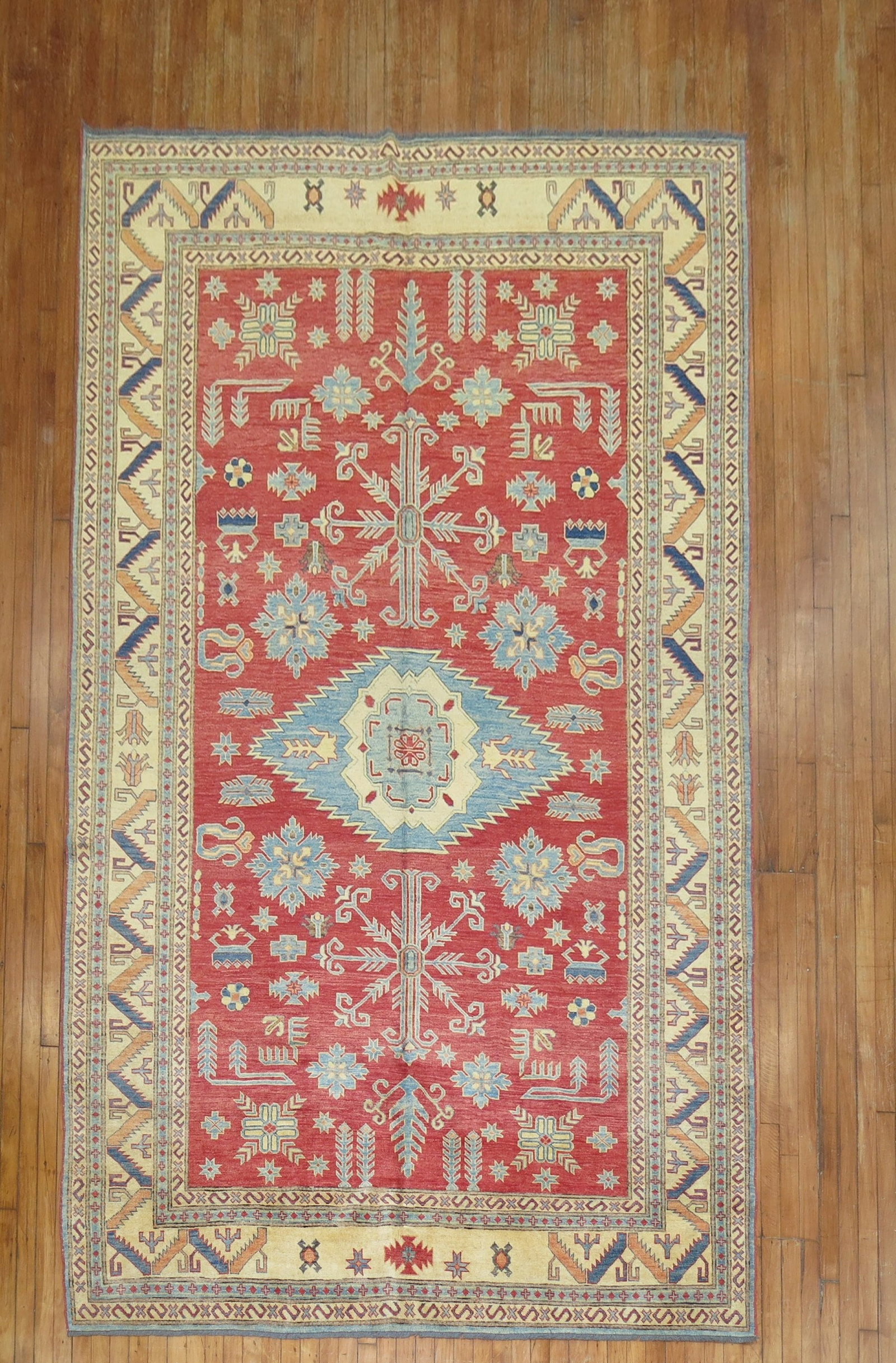 7' 1" x 11' 10" Pishawar Repro Room Rug: 7' 1" x 11' 10" Pishawar Repro Room Rug One-of-a-kind Afghan rug in a Pishawar reproduction style, designed for room-size use. Pre-owned condition. Specifications Item Type: Rug Origin: Afghan Type: P