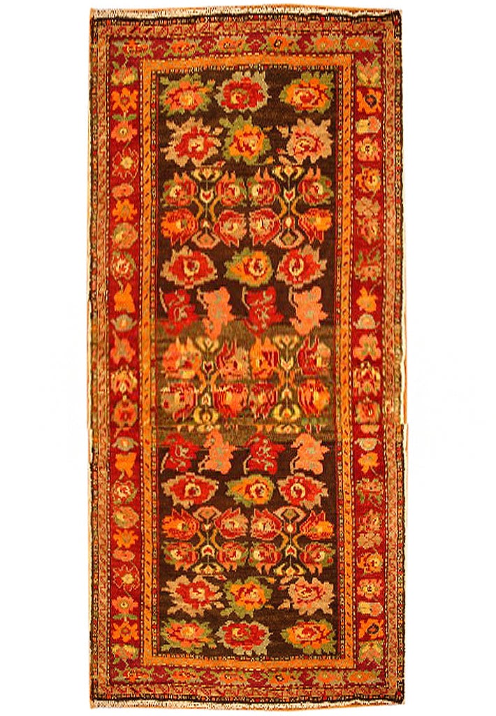 Antique Kazak Rug 4'6 x 9'2 Handwoven Black Wool Persian Geometric Design: Antique Kazak Rug 4'6 x 9'2 Handwoven Black Wool Persian Geometric Design Free continental US Shipping Elevate your interior with the 4.6 x 9.2 Black Antique Kazak Rug, a masterfully handcrafted