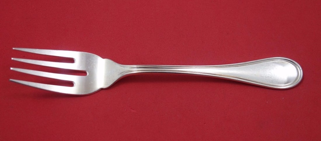 Giorgio by Wallace Sterling Silver Salad Fork 7 Inch Flatware: Giorgio by Wallace Sterling Silver Salad Fork 7 Inch Flatware This elegant 7" salad fork is part of the Giorgio pattern by Wallace, crafted in fine sterling silver. It boasts a classic design that com