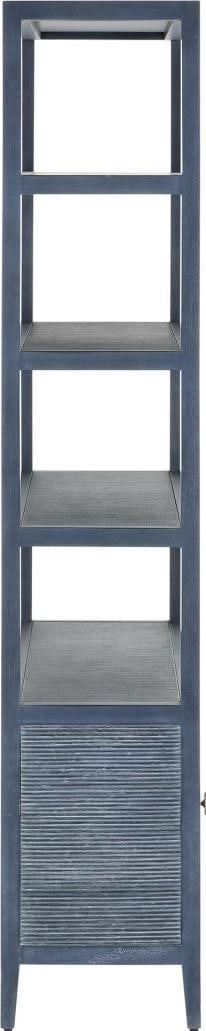 Currey Santos Navy Storage Etagere 82H 48W 16D (1 of 7)
