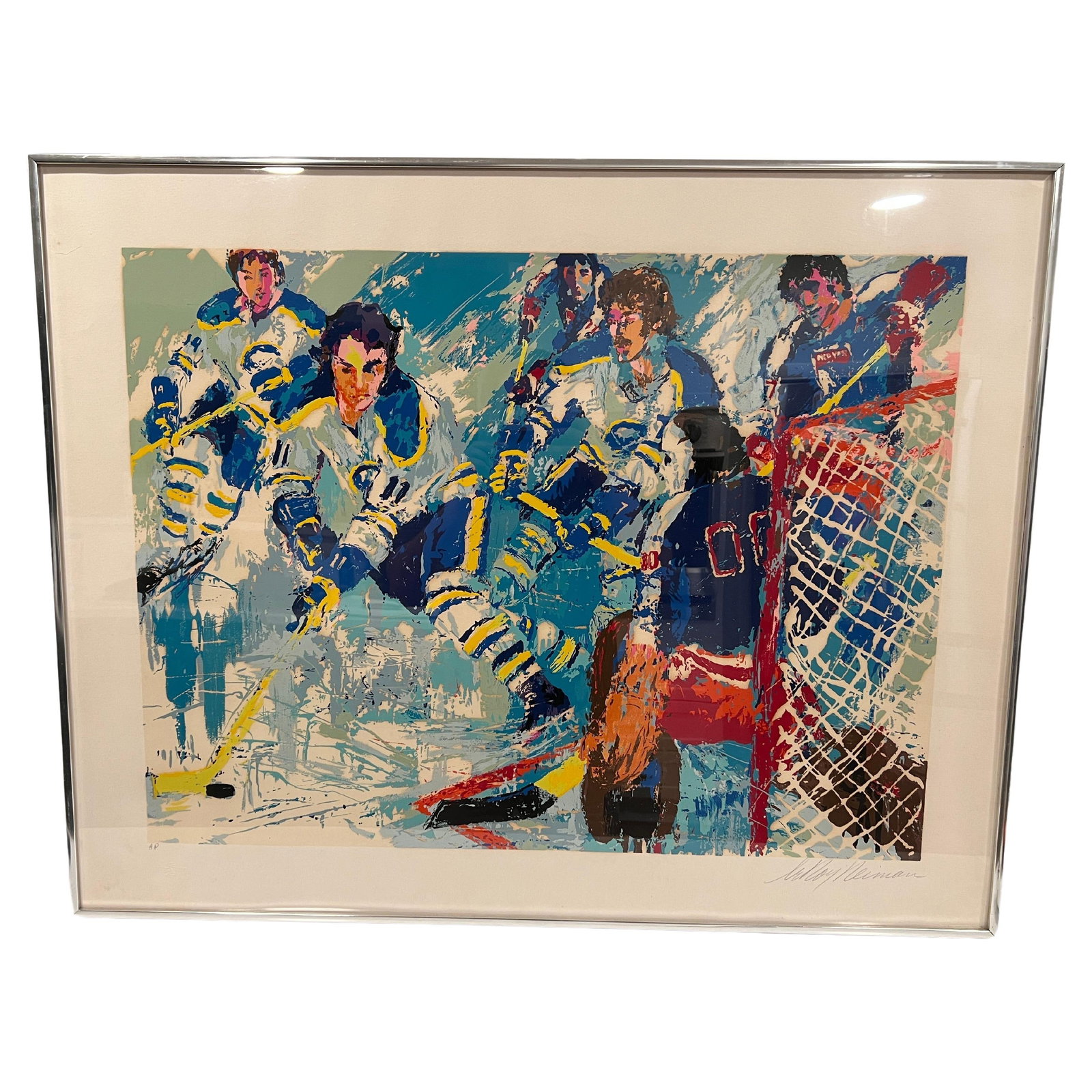 LeRoy Neiman French Connection Artist Proof Serigraph 1977 Buffalo Sabres (1 of 8)