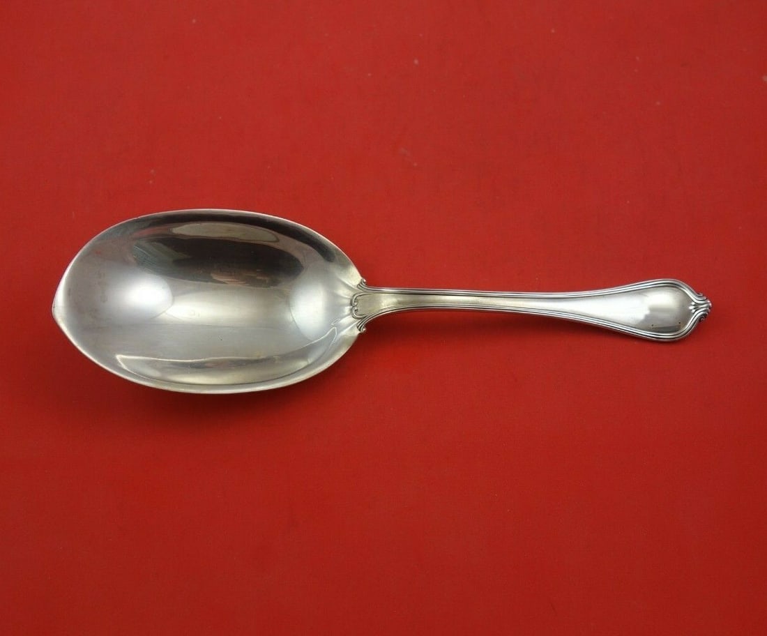 Towle Paul Revere Sterling Silver Serving Berry Spoon 9 3/4 in (1 of 3)