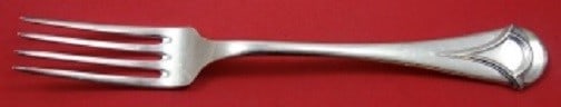 Bellotto Lui Sterling Silver Salad Serving Fork 9.5 Inches: Bellotto Lui Sterling Silver Salad Serving Fork 9.5 Inches This exquisite salad serving fork, measuring 9 1/2 inches, is crafted from high-quality sterling silver by Bellotto in the elegant Lui patter