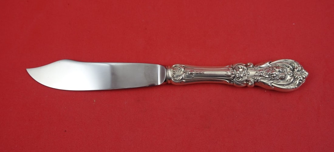 Francis I Sterling Silver Hollow Handle Fish Knife 8 1/4 Inch: Francis I Sterling Silver Hollow Handle Fish Knife 8 1/4 Inch This vintage fish knife features a sterling silver hollow handle and a stainless steel blade, crafted in the Francis I pattern by Reed & B