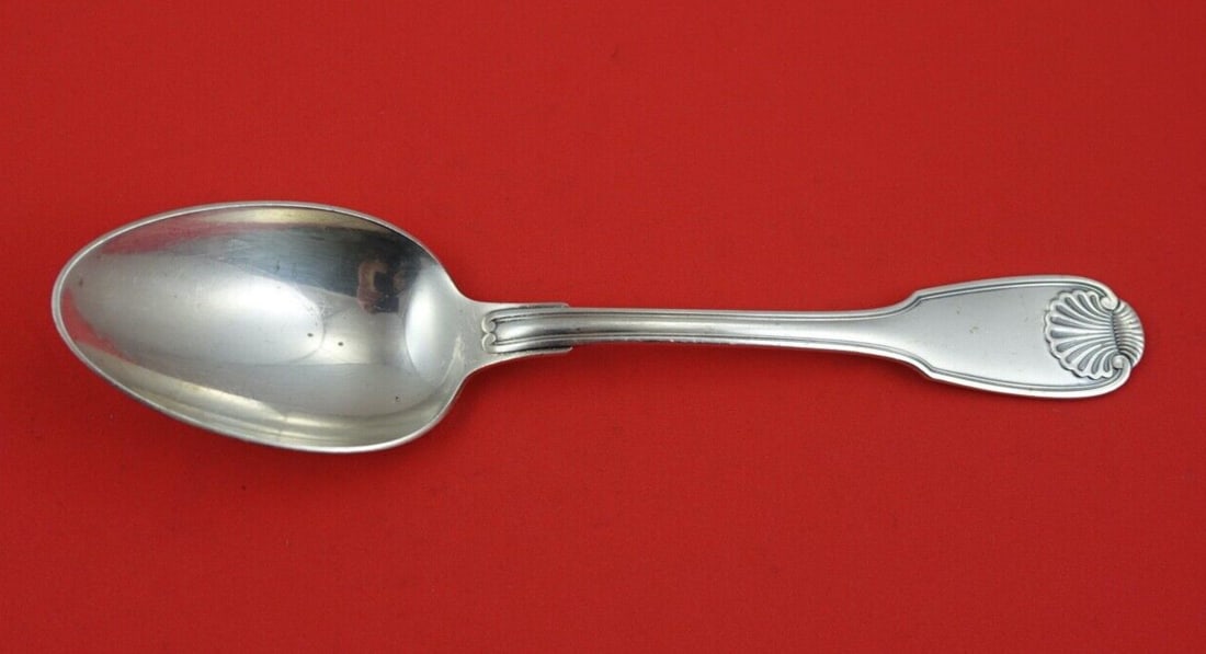 Christofle Arcantia Formerly Vendome Sterling Dinner Spoon 8 Inch: Christofle Arcantia Formerly Vendome Sterling Dinner Spoon 8 Inch A Christofle dinner spoon in the Arcantia formerly Vendome pattern, made in France. The spoon measures 8 inches and is described as st